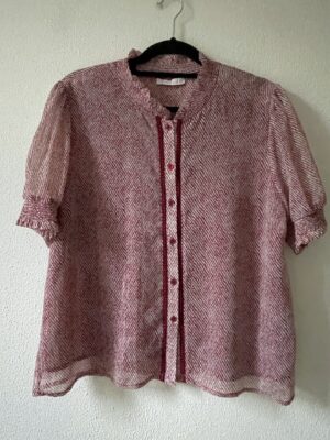 Bordeaux blouse (XL)
